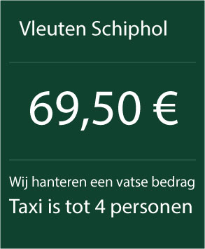 taxi vleuten schiphol